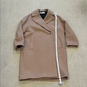 Zara Women's camel long Coat